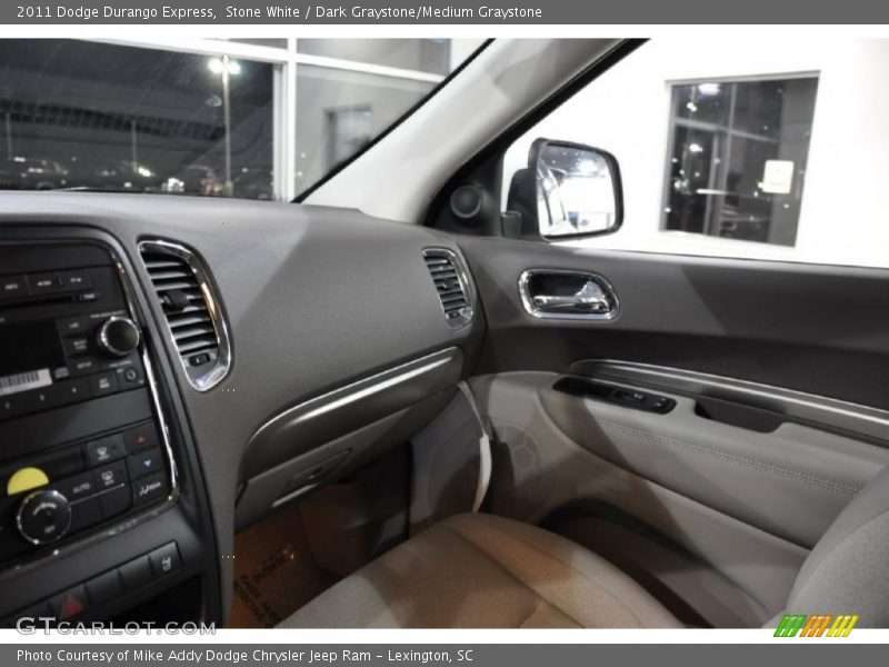 Stone White / Dark Graystone/Medium Graystone 2011 Dodge Durango Express