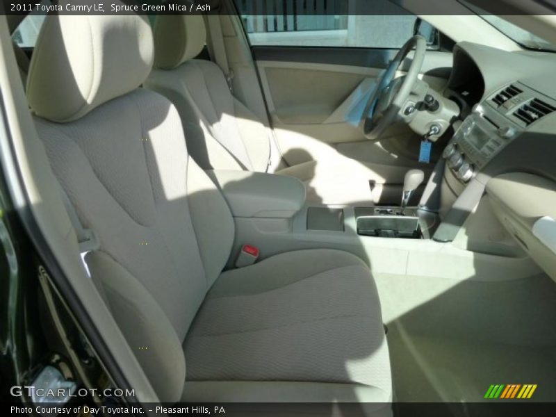 Spruce Green Mica / Ash 2011 Toyota Camry LE