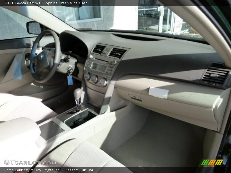 Spruce Green Mica / Ash 2011 Toyota Camry LE