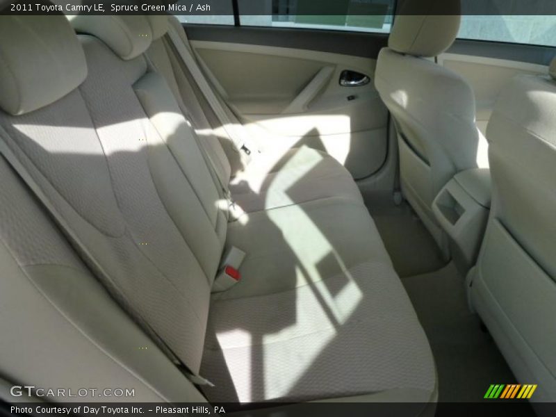 Spruce Green Mica / Ash 2011 Toyota Camry LE