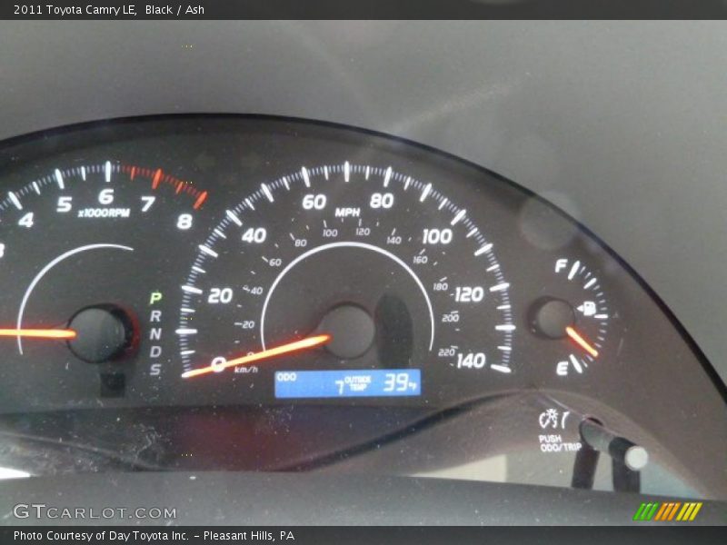 Black / Ash 2011 Toyota Camry LE