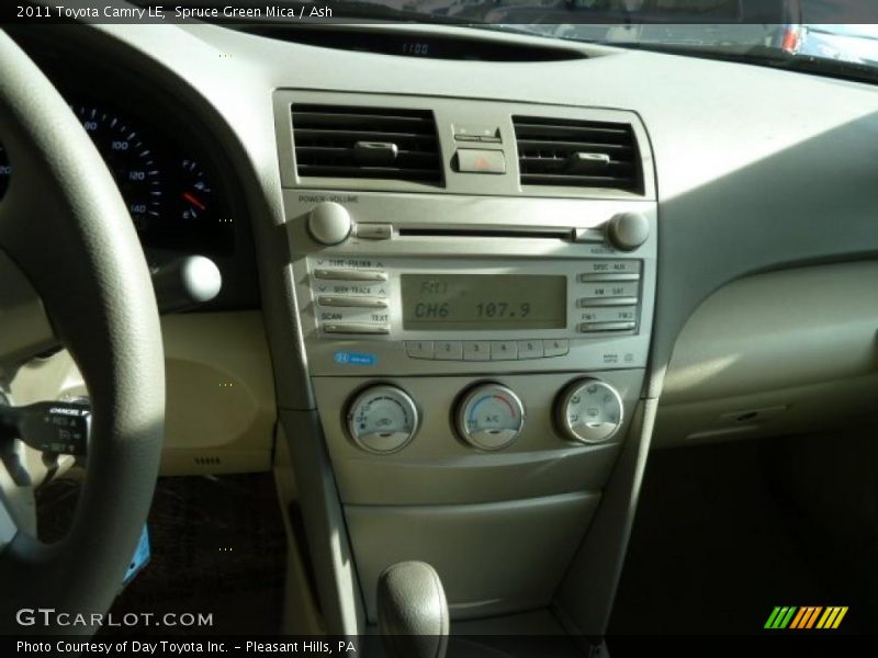 Spruce Green Mica / Ash 2011 Toyota Camry LE