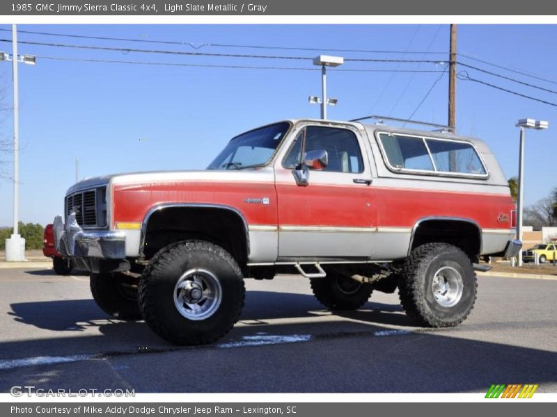 Light Slate Metallic / Gray 1985 GMC Jimmy Sierra Classic 4x4
