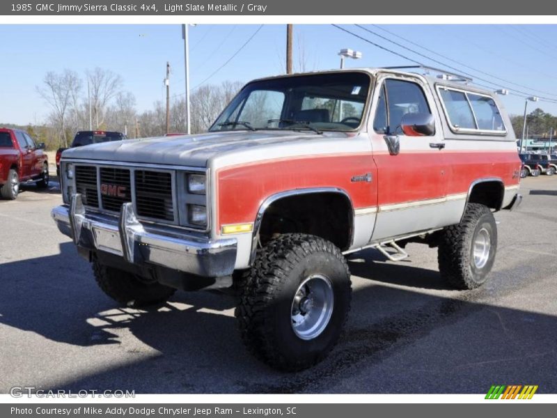 Light Slate Metallic / Gray 1985 GMC Jimmy Sierra Classic 4x4