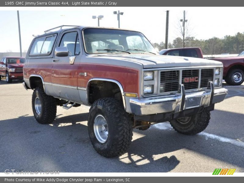 Light Slate Metallic / Gray 1985 GMC Jimmy Sierra Classic 4x4