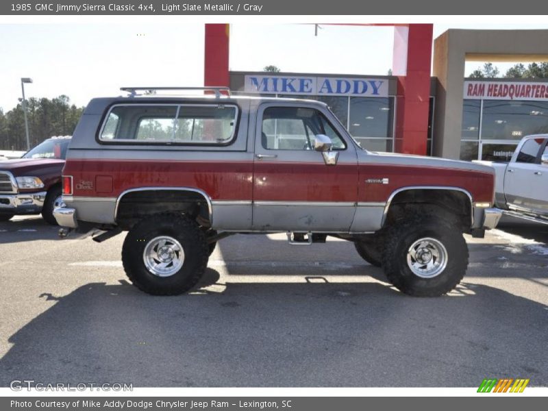 Light Slate Metallic / Gray 1985 GMC Jimmy Sierra Classic 4x4