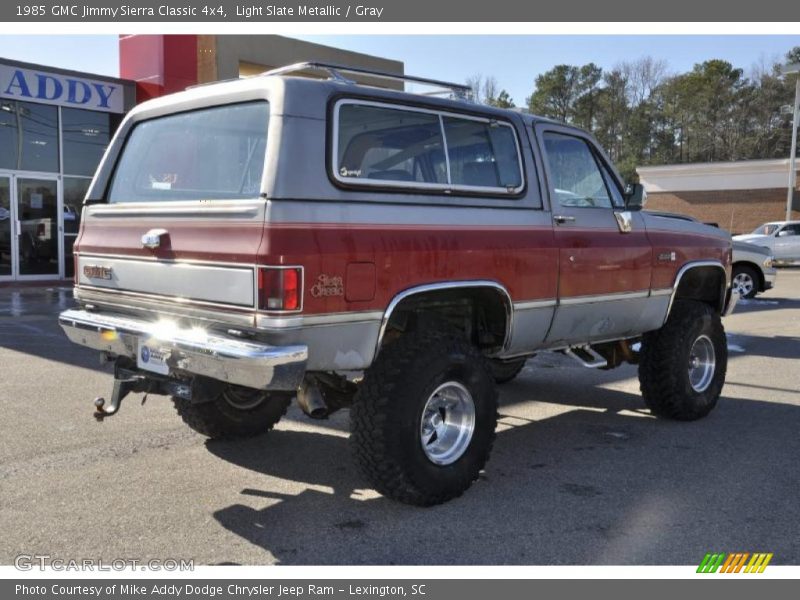 Light Slate Metallic / Gray 1985 GMC Jimmy Sierra Classic 4x4