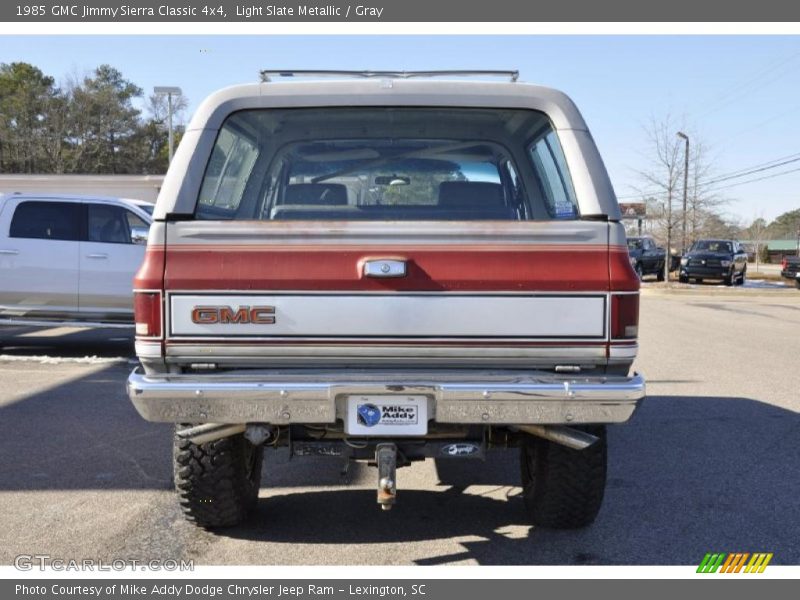 Light Slate Metallic / Gray 1985 GMC Jimmy Sierra Classic 4x4