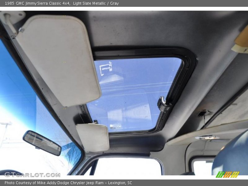 Light Slate Metallic / Gray 1985 GMC Jimmy Sierra Classic 4x4