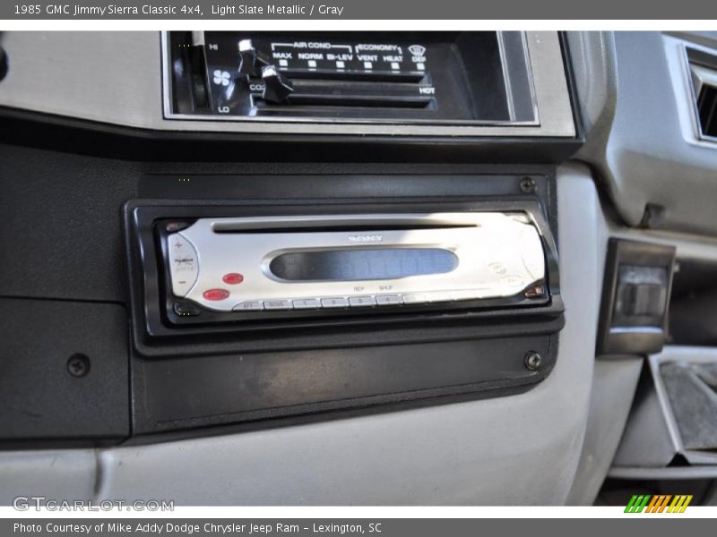 Light Slate Metallic / Gray 1985 GMC Jimmy Sierra Classic 4x4
