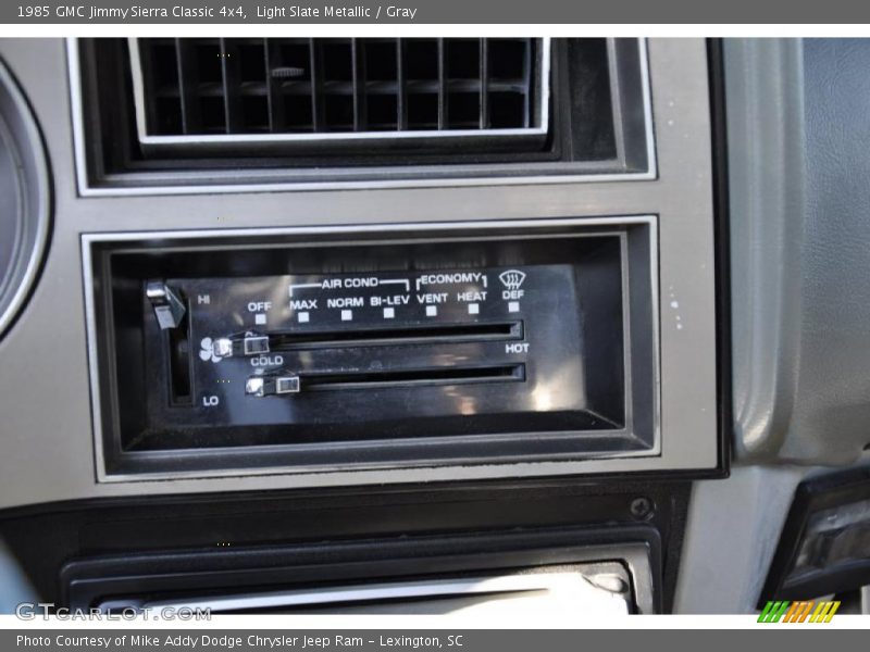 Light Slate Metallic / Gray 1985 GMC Jimmy Sierra Classic 4x4