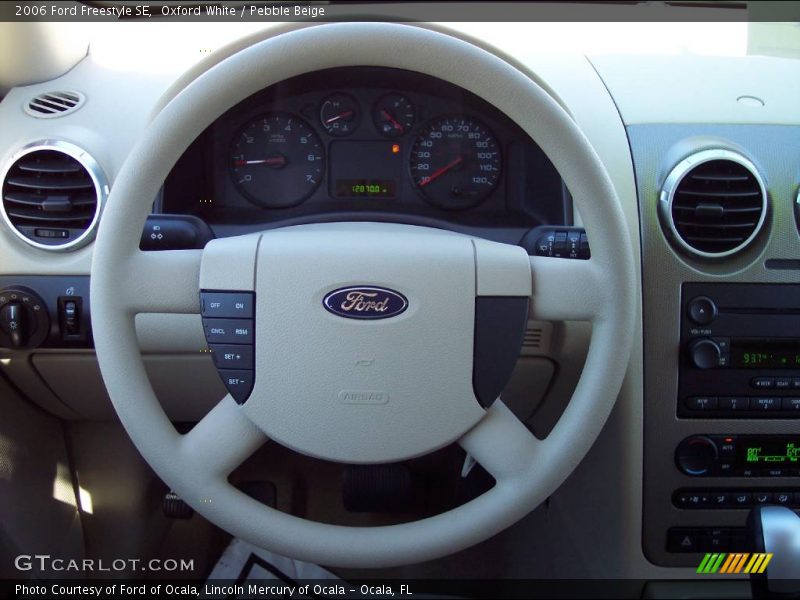 Oxford White / Pebble Beige 2006 Ford Freestyle SE