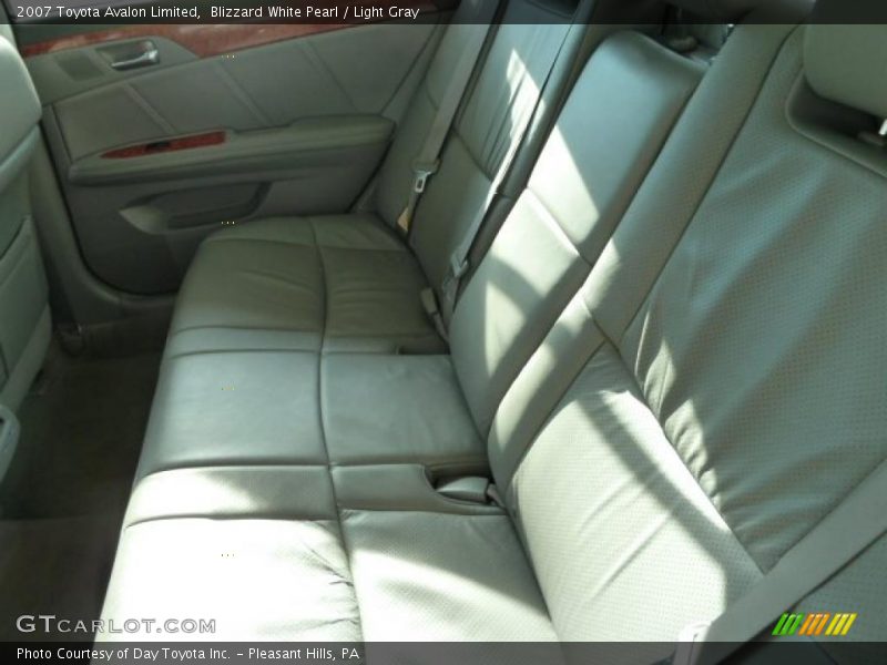 Blizzard White Pearl / Light Gray 2007 Toyota Avalon Limited