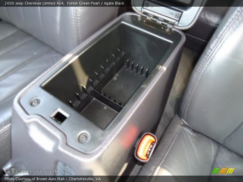 Forest Green Pearl / Agate Black 2000 Jeep Cherokee Limited 4x4