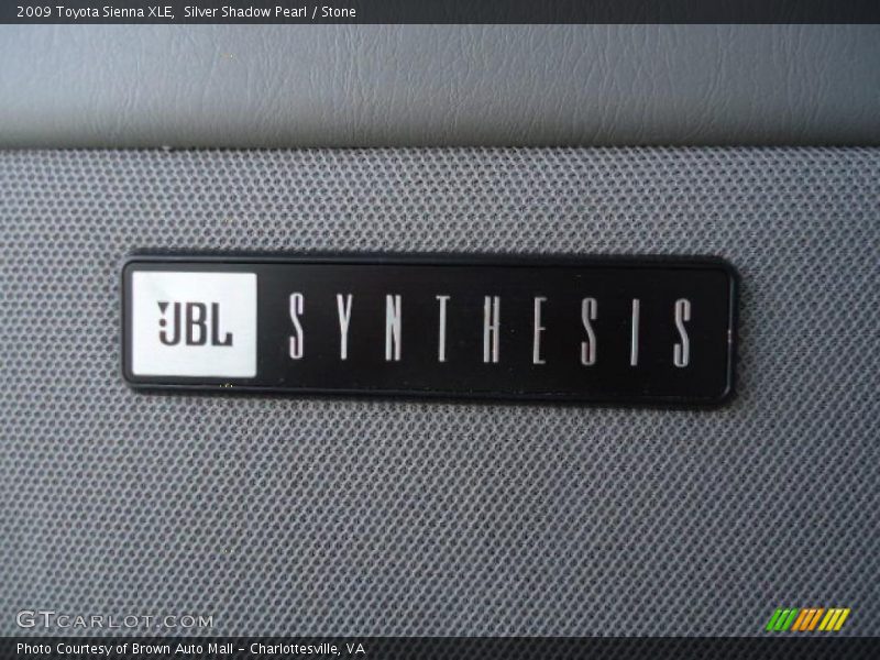Silver Shadow Pearl / Stone 2009 Toyota Sienna XLE