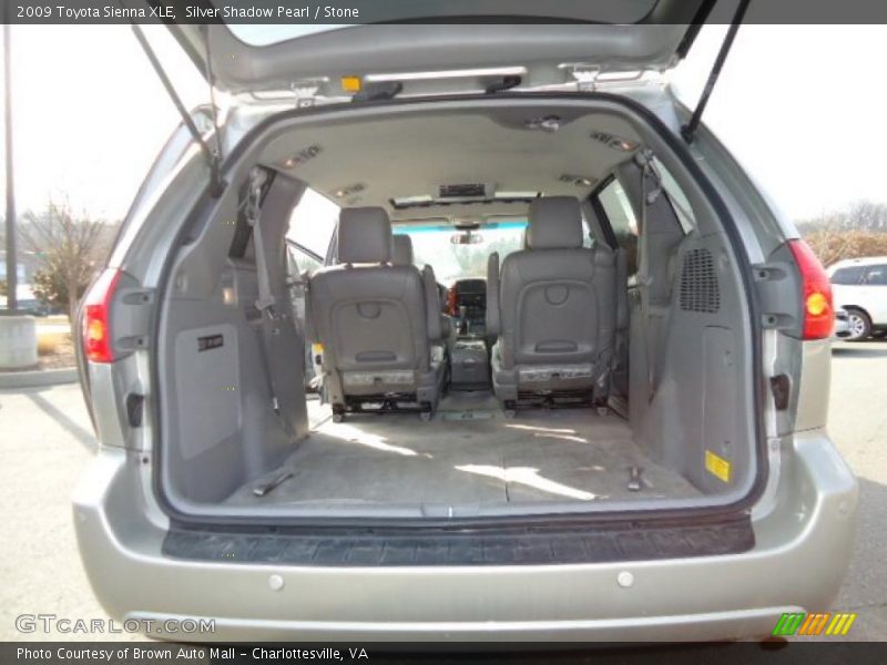 Silver Shadow Pearl / Stone 2009 Toyota Sienna XLE