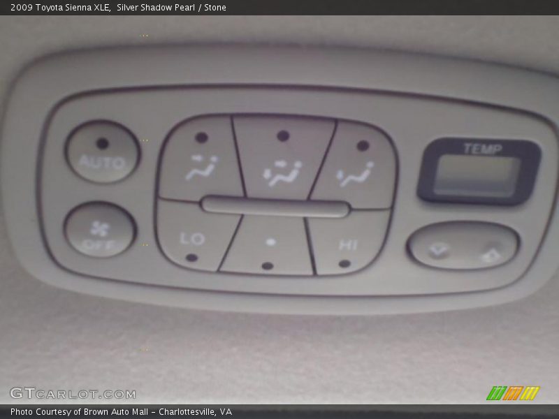 Silver Shadow Pearl / Stone 2009 Toyota Sienna XLE
