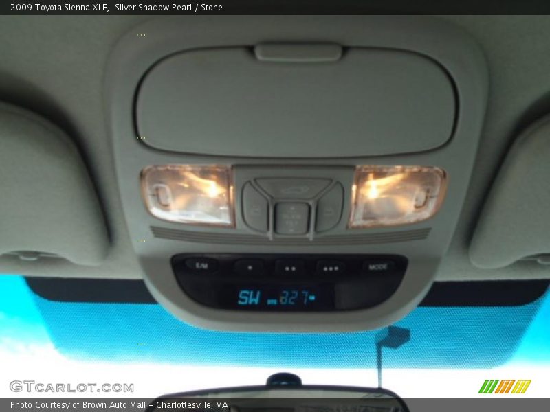 Silver Shadow Pearl / Stone 2009 Toyota Sienna XLE