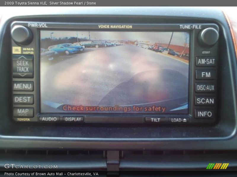 Silver Shadow Pearl / Stone 2009 Toyota Sienna XLE