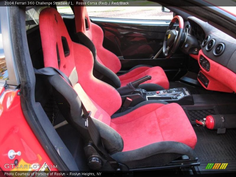  2004 360 Challenge Stradale F1 Red/Black Interior