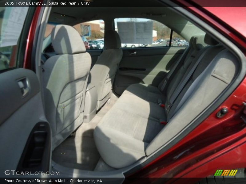 Salsa Red Pearl / Gray 2005 Toyota Camry LE