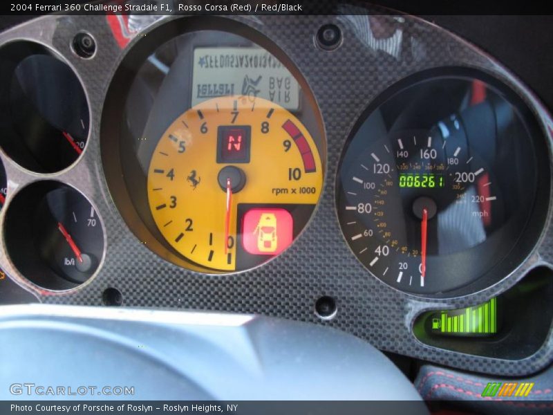  2004 360 Challenge Stradale F1 Challenge Stradale F1 Gauges