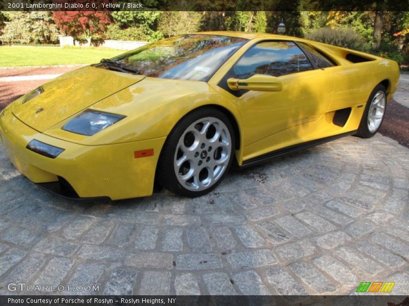 Yellow / Black 2001 Lamborghini Diablo 6.0