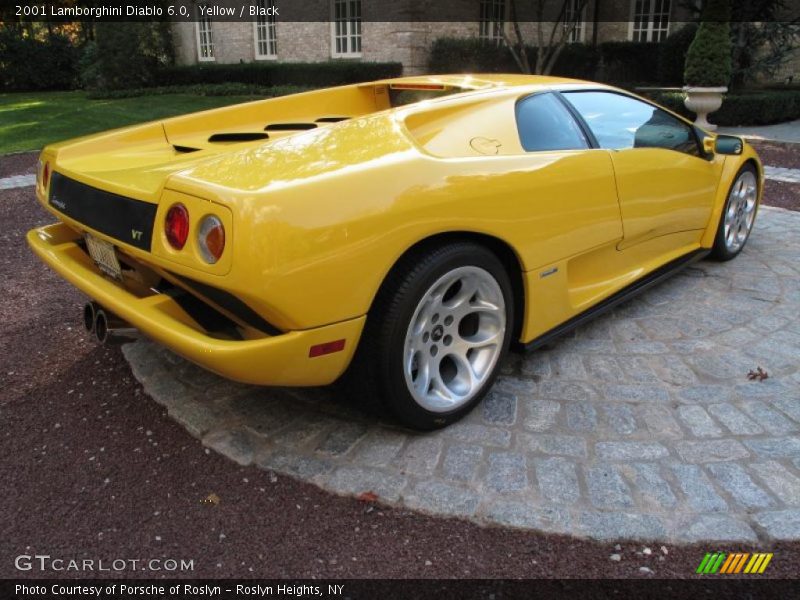 Yellow / Black 2001 Lamborghini Diablo 6.0