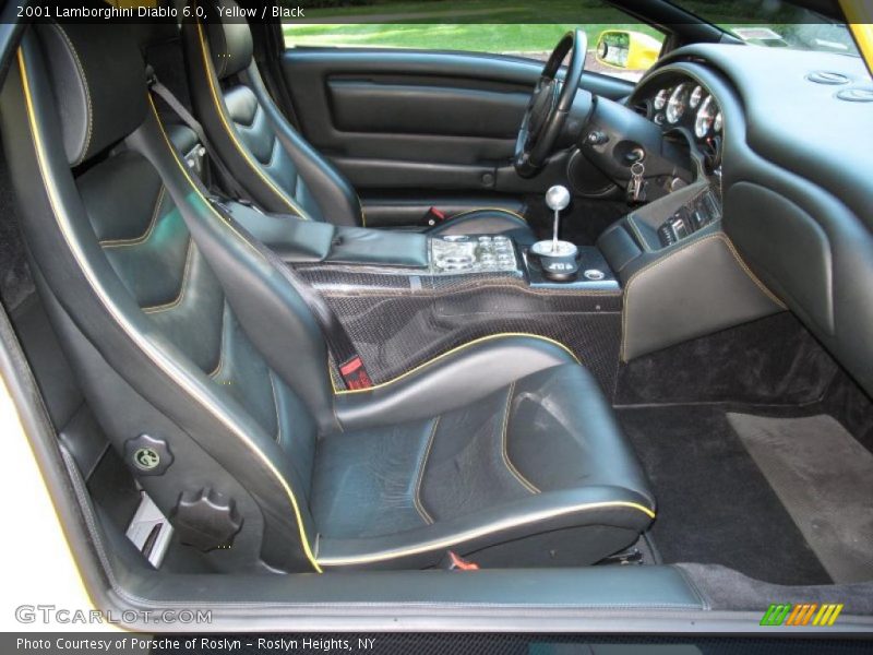  2001 Diablo 6.0 Black Interior