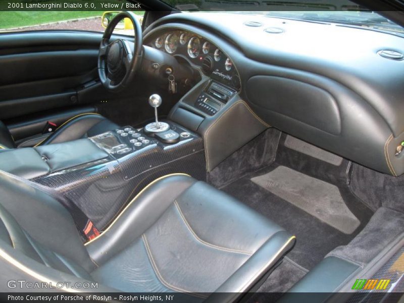  2001 Diablo 6.0 Black Interior