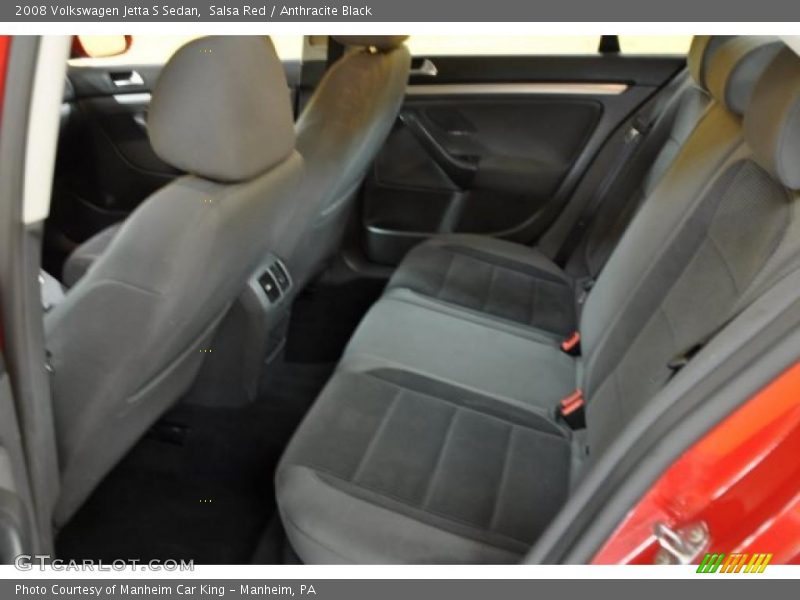 Salsa Red / Anthracite Black 2008 Volkswagen Jetta S Sedan