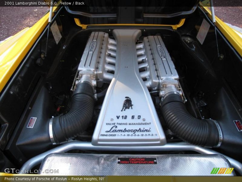 2001 Diablo 6.0 Engine - 6.0 Liter DOHC 48-Valve V12