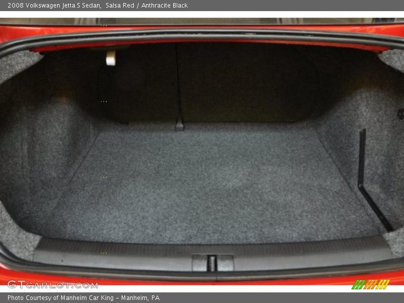 Salsa Red / Anthracite Black 2008 Volkswagen Jetta S Sedan