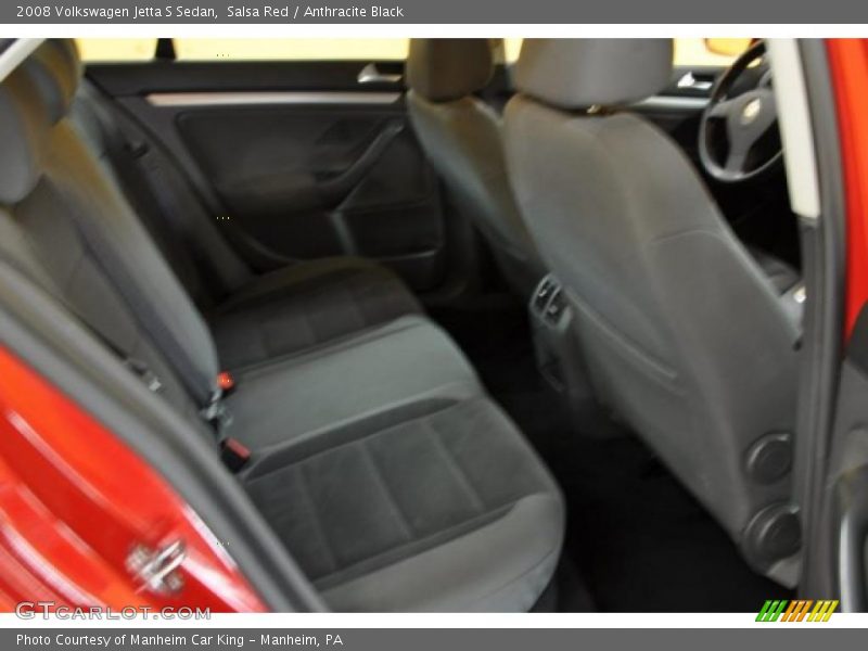 Salsa Red / Anthracite Black 2008 Volkswagen Jetta S Sedan