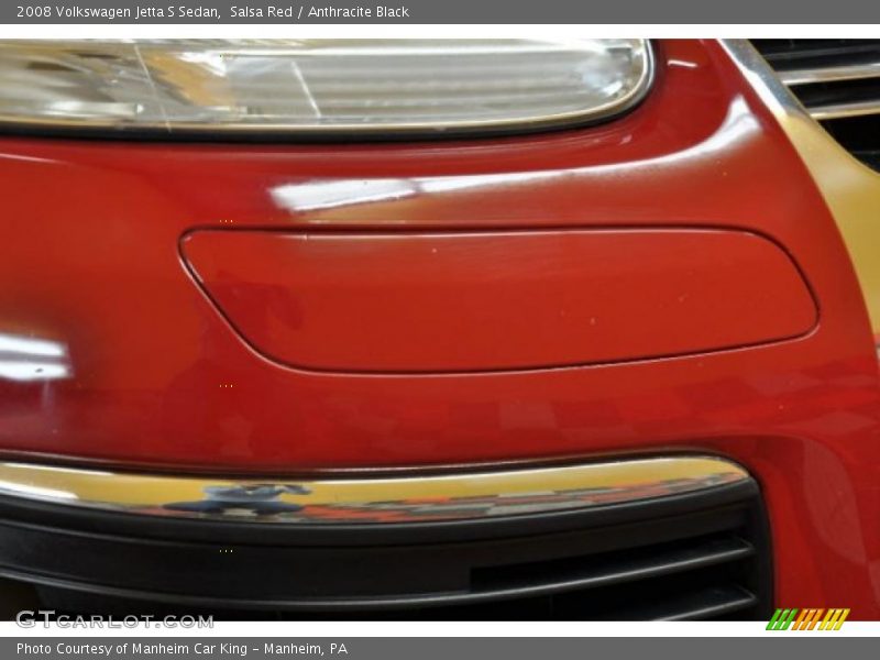 Salsa Red / Anthracite Black 2008 Volkswagen Jetta S Sedan