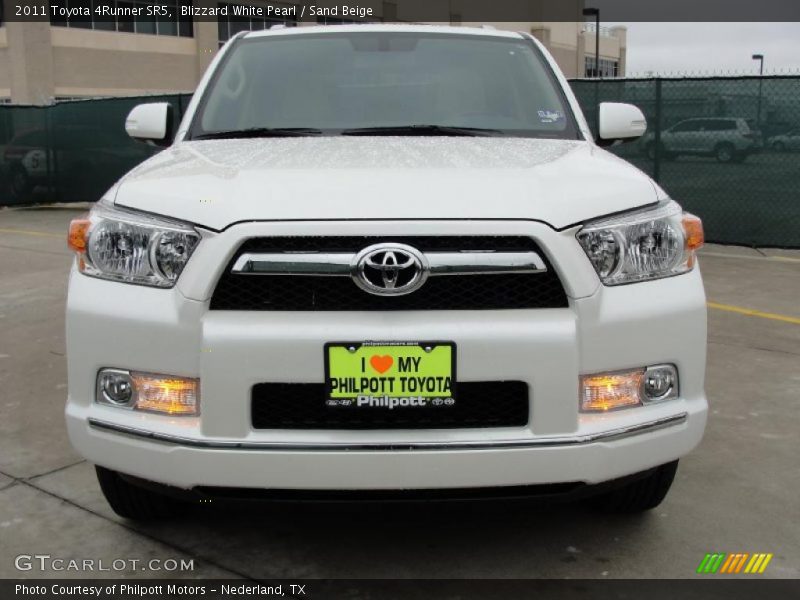Blizzard White Pearl / Sand Beige 2011 Toyota 4Runner SR5