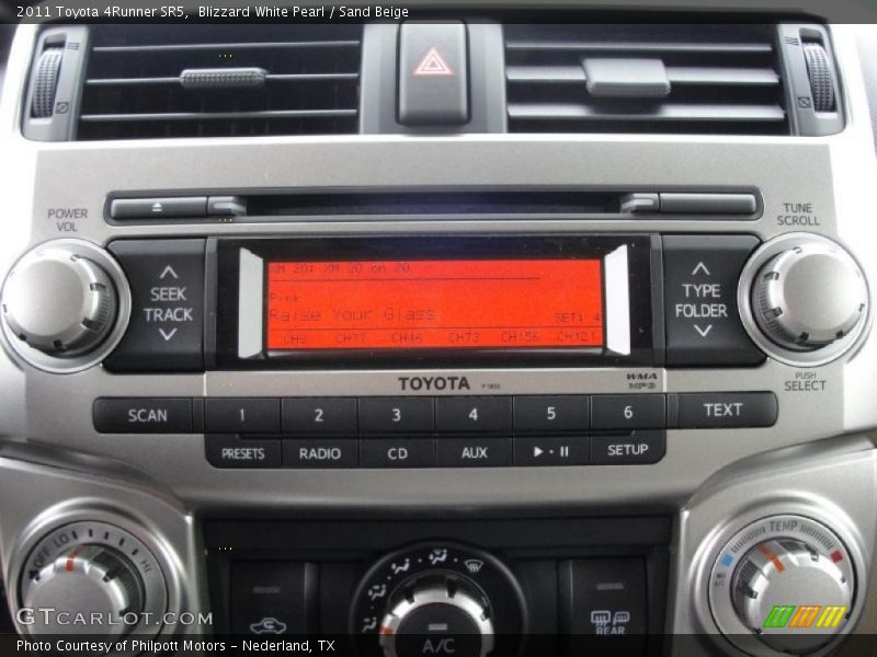 Blizzard White Pearl / Sand Beige 2011 Toyota 4Runner SR5