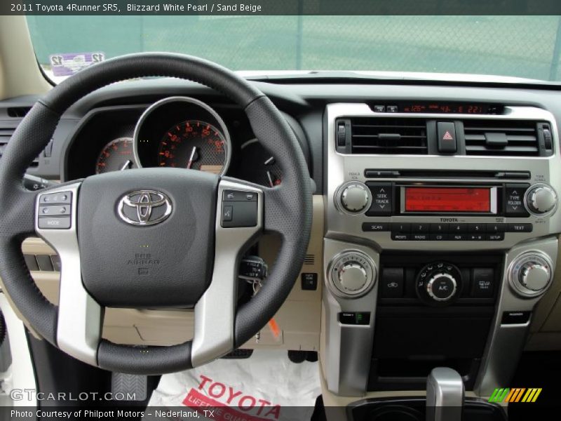 Dashboard of 2011 4Runner SR5