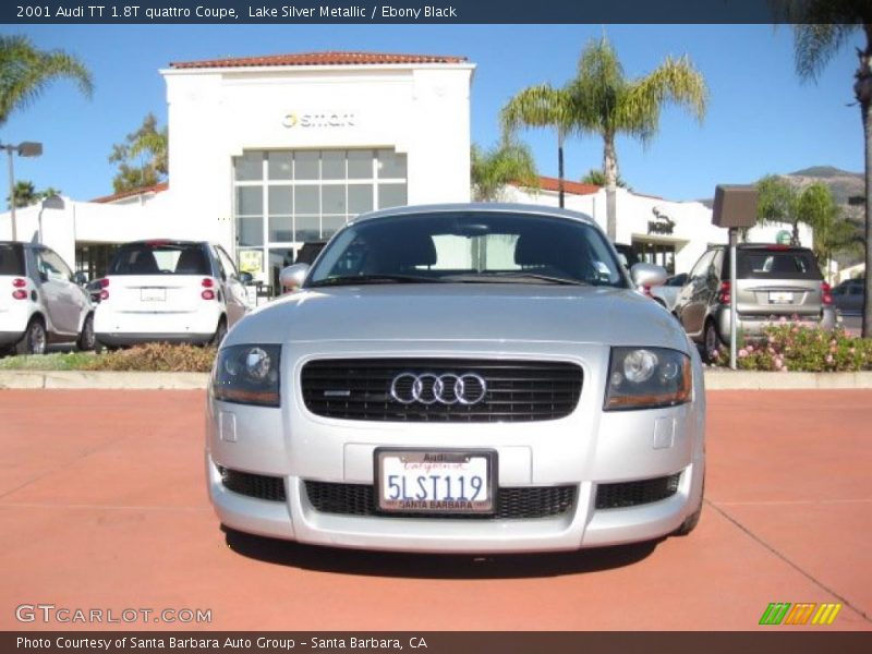 Lake Silver Metallic / Ebony Black 2001 Audi TT 1.8T quattro Coupe