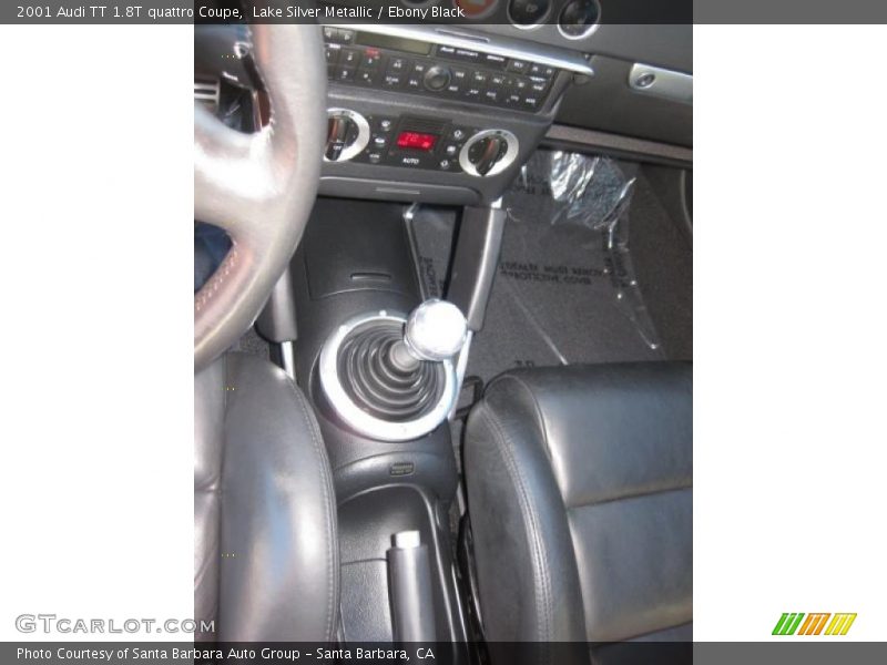 Lake Silver Metallic / Ebony Black 2001 Audi TT 1.8T quattro Coupe
