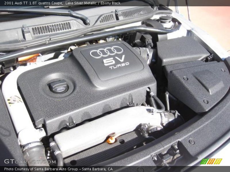  2001 TT 1.8T quattro Coupe Engine - 1.8 Liter Turbocharged DOHC 20-Valve 4 Cylinder