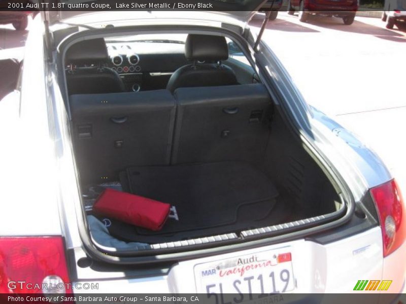 Lake Silver Metallic / Ebony Black 2001 Audi TT 1.8T quattro Coupe