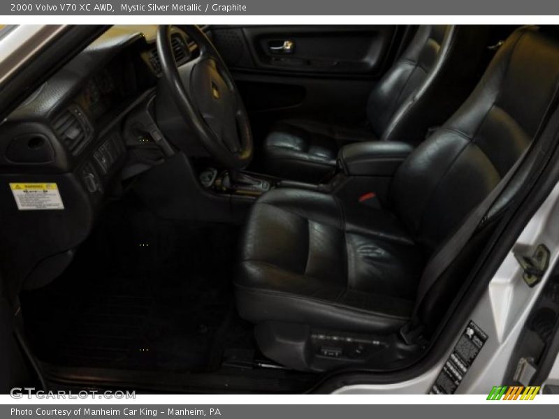 Mystic Silver Metallic / Graphite 2000 Volvo V70 XC AWD