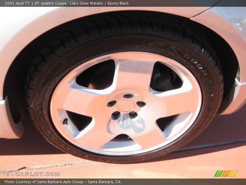 Lake Silver Metallic / Ebony Black 2001 Audi TT 1.8T quattro Coupe