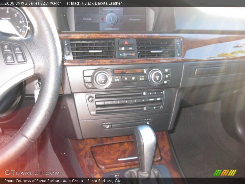 Jet Black / Black Dakota Leather 2008 BMW 3 Series 328i Wagon