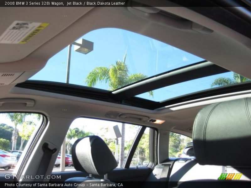 Sunroof of 2008 3 Series 328i Wagon