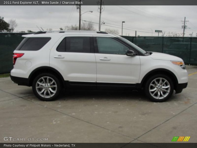  2011 Explorer XLT White Suede