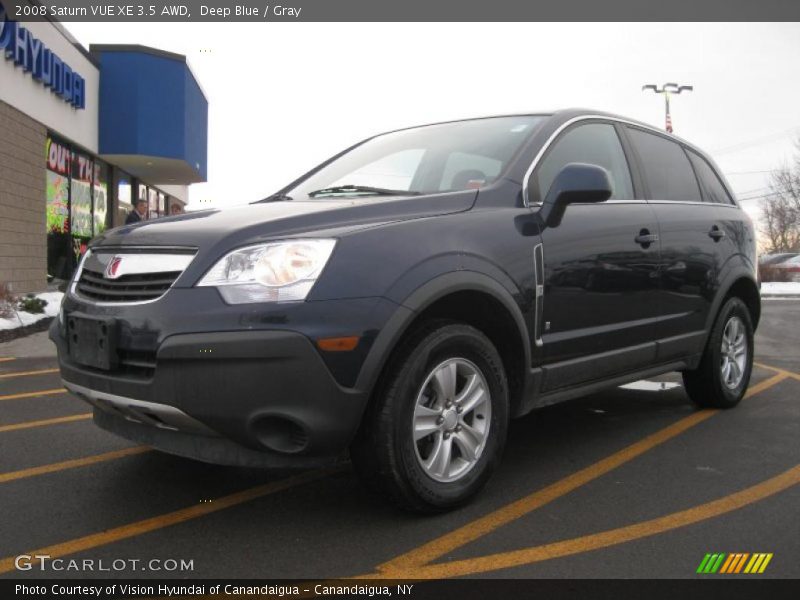Deep Blue / Gray 2008 Saturn VUE XE 3.5 AWD