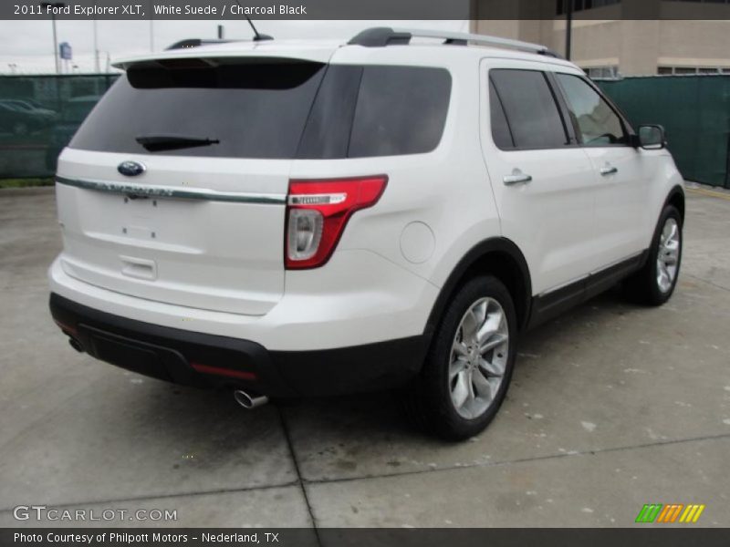  2011 Explorer XLT White Suede