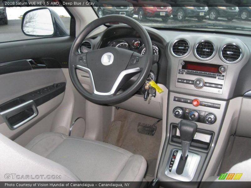 Deep Blue / Gray 2008 Saturn VUE XE 3.5 AWD
